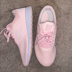 Blush new balance sneakers